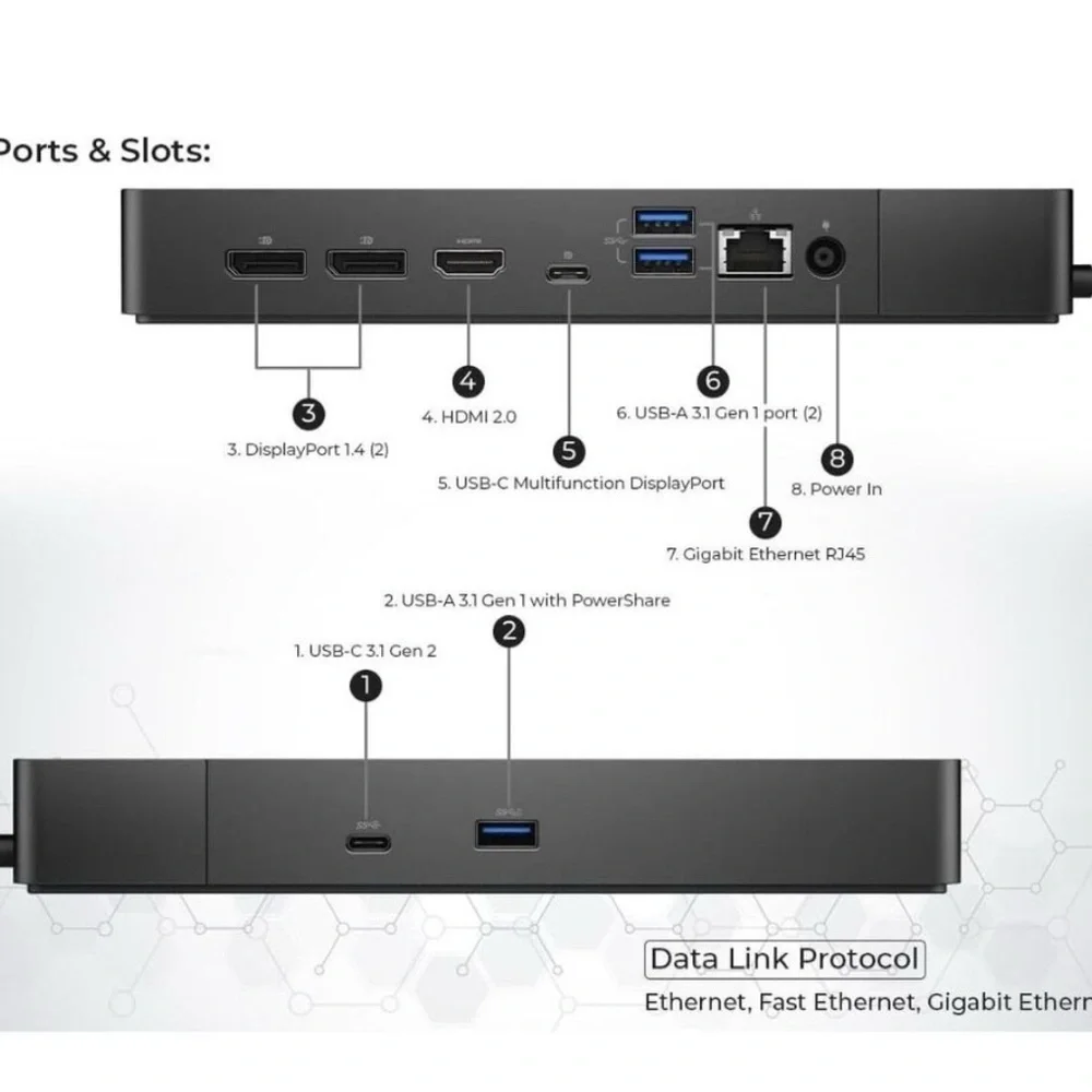 Dell Docking Station WD19TB